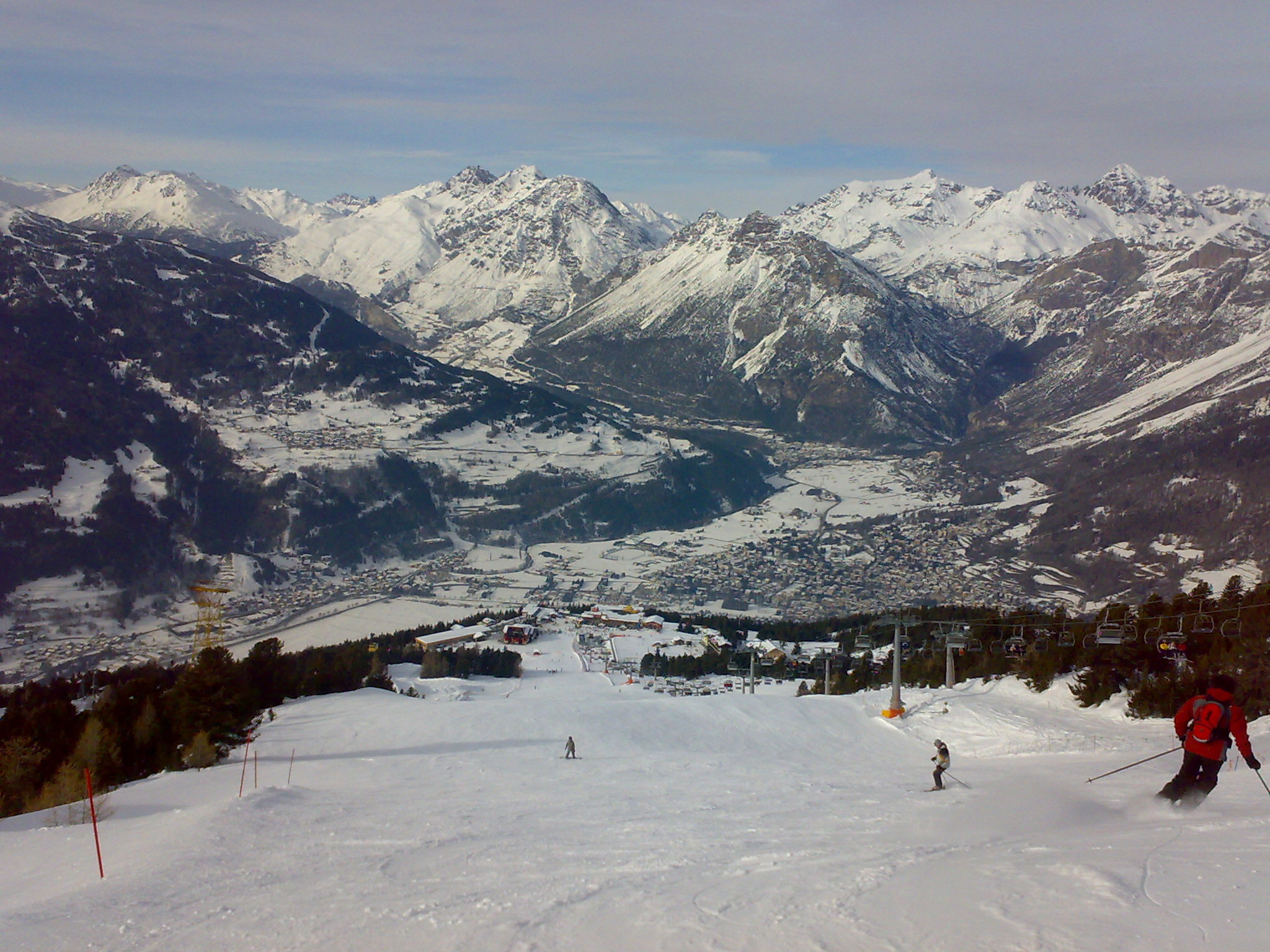 Bormio - B piste from the top